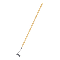 Stainless Steel Long Handled 3 Edge Hoe    