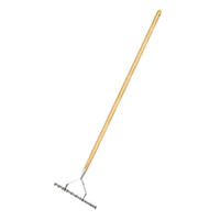 Stainless Steel Long Handled Scarifying Rake