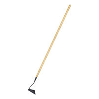 Carbon Steel Long Handled 3 Edge Hoe    