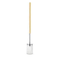 Stainless Steel Long Handled Digging Spade