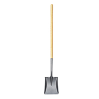 Carbon Steel Long Handled Square Mouth Shovel 