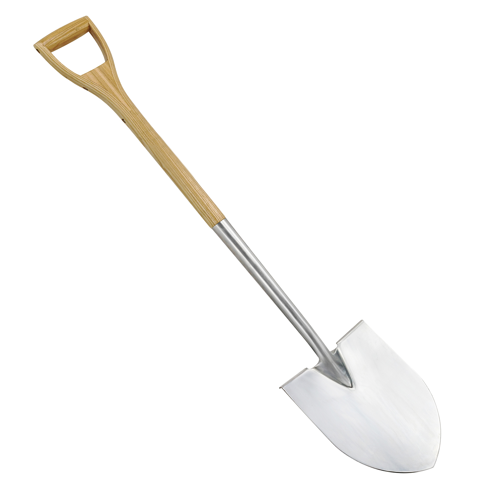 Stainless Steel D-Handle Pointed Spade